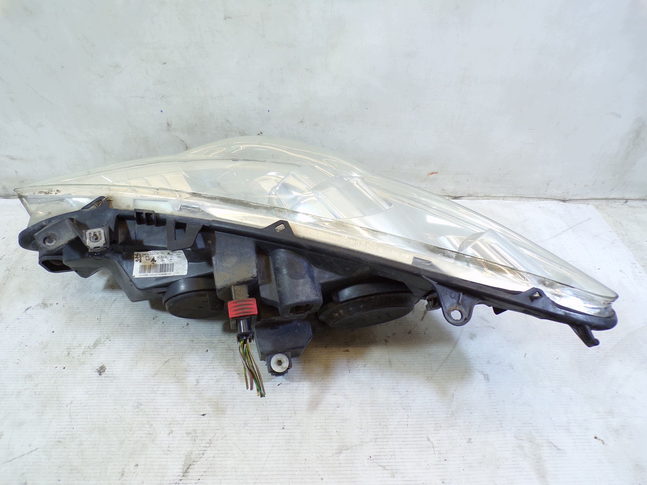 light front front right PEUGEOT 307 CC LIFT