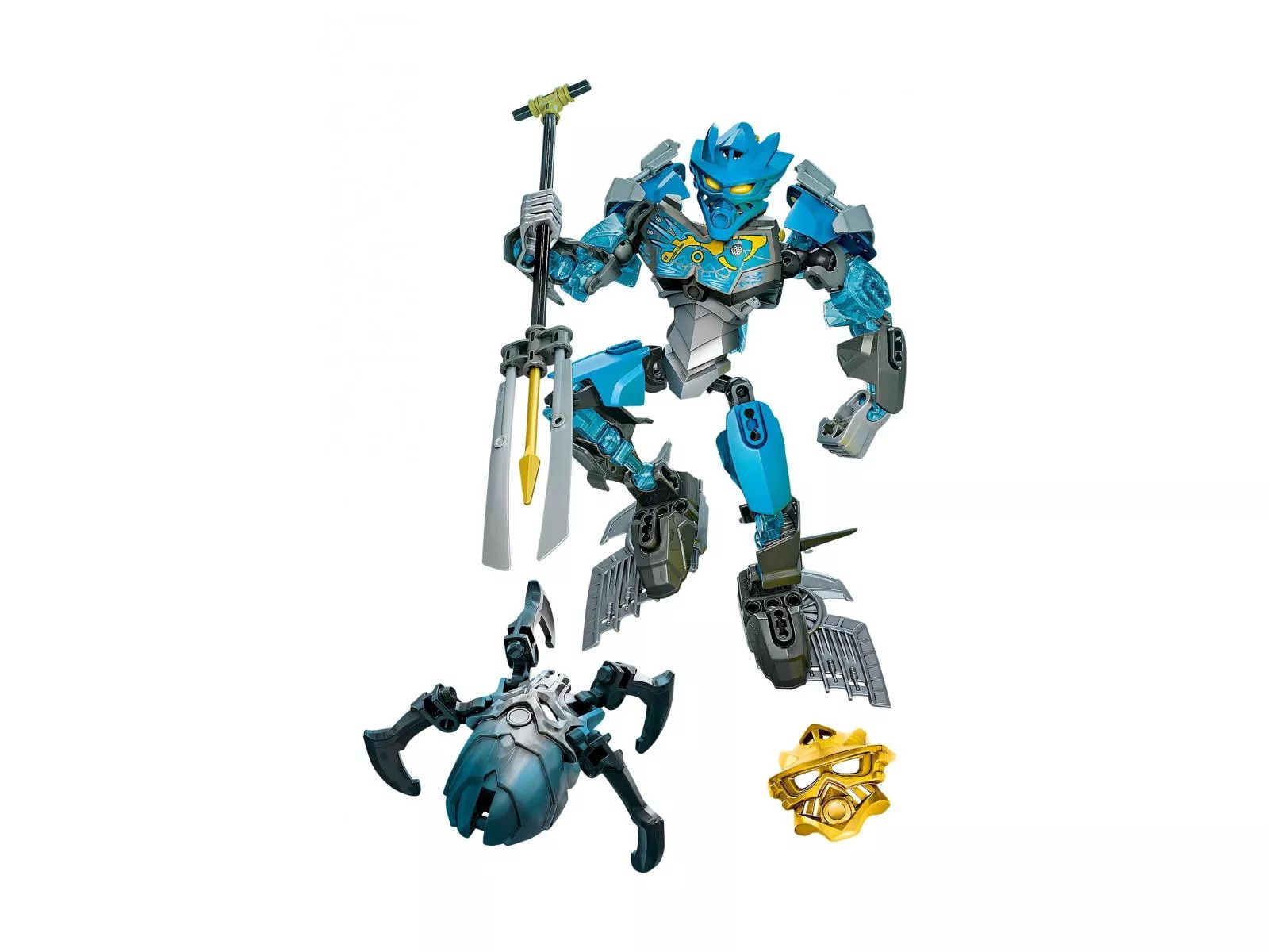 Kocky LEGO Bionicle Bionicle Gali Vládca vody Použité Robot Sada Veľká