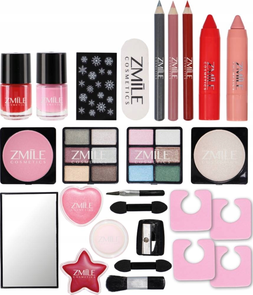 Адвент-календарь Zmile Cosmetics Beauty 2025 Flashing Flamingos, 24 средства для макияжа — фото 4