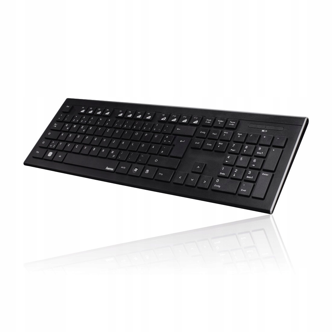 Беспроводная клавиатура Hama Cortino черный цвет