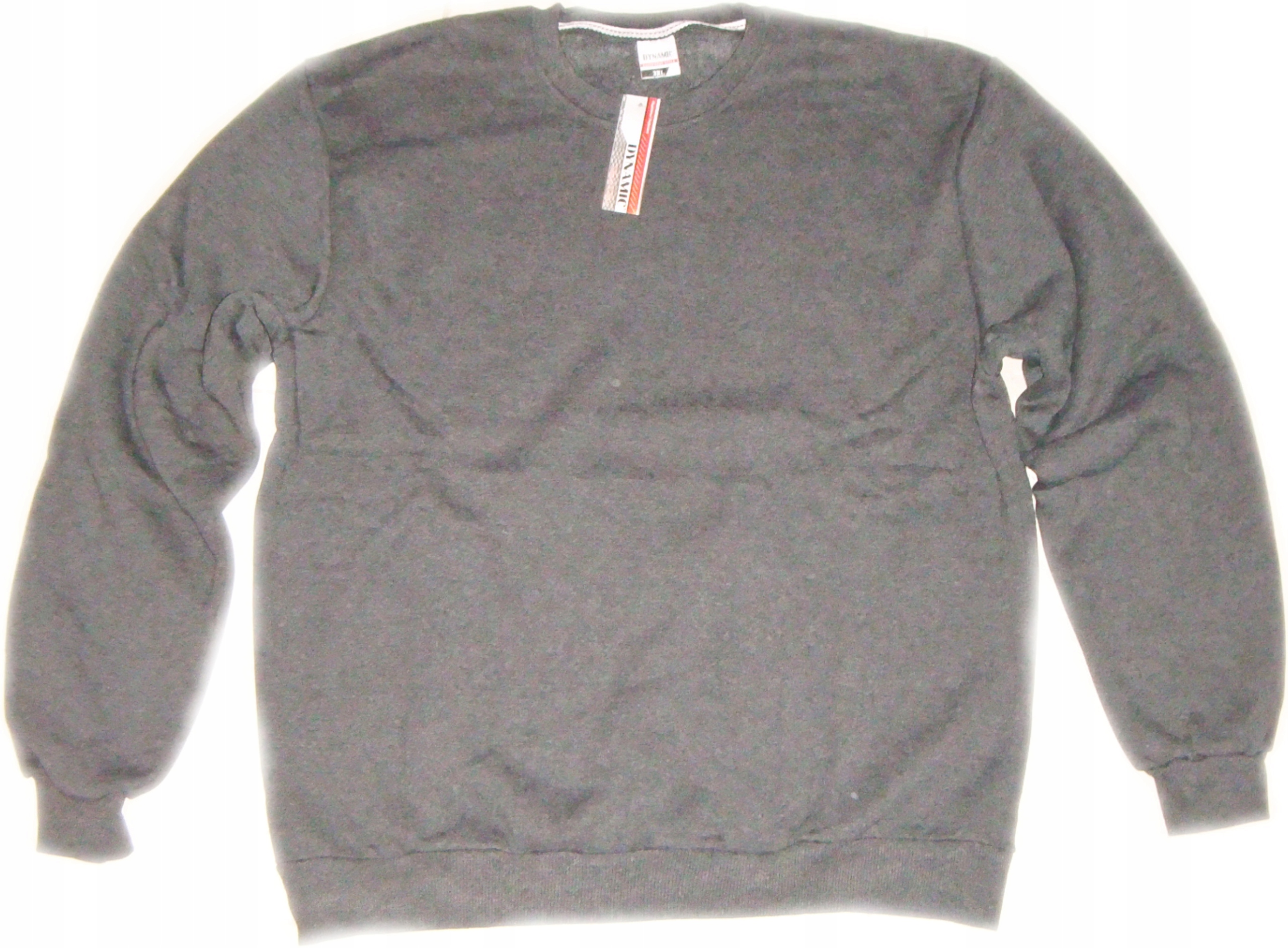 

Bluza Męska Szary Bawełna Ocieplana Polar roz.3XL