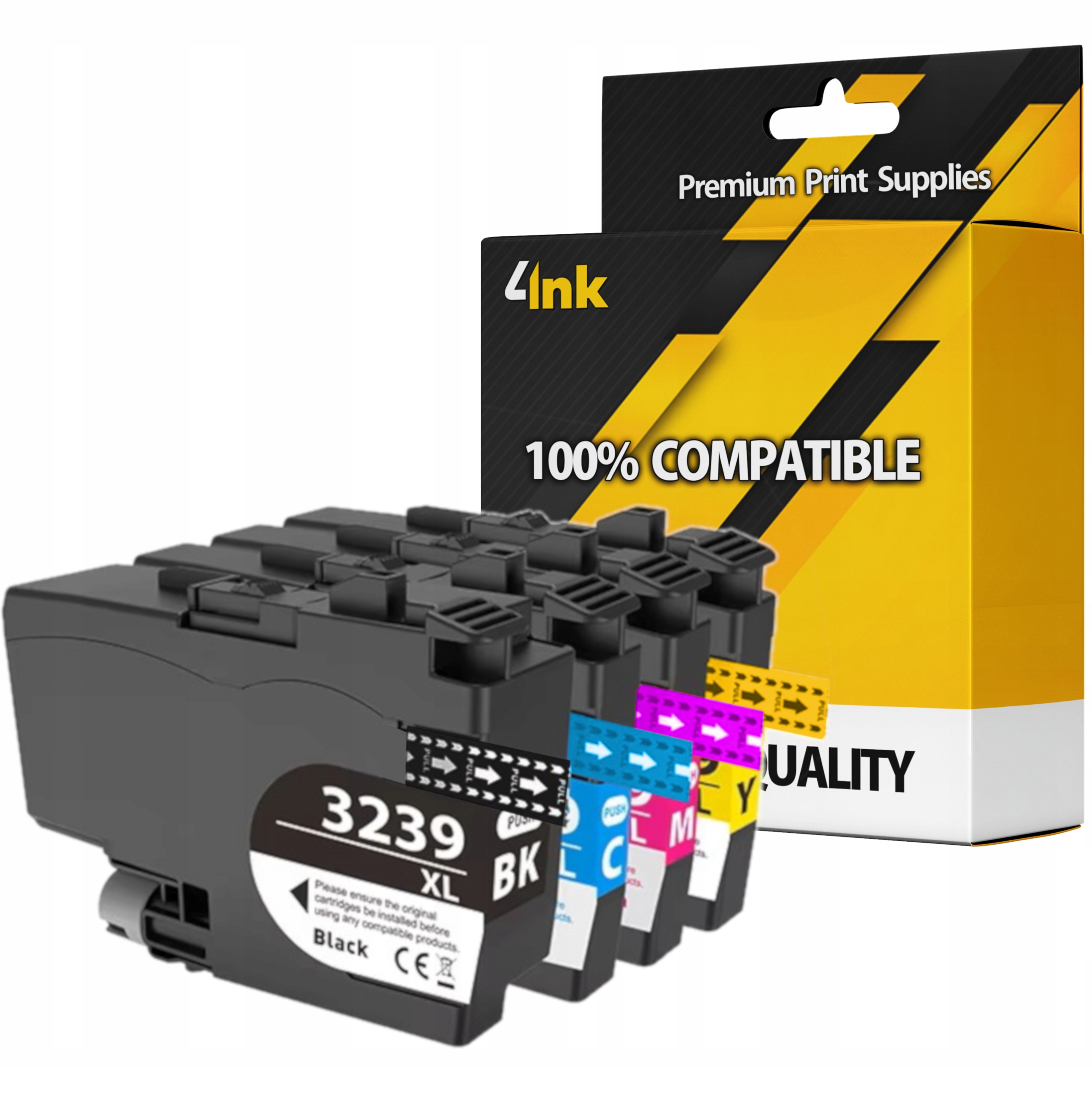 Inkoust LC-3239 XL Pro Tiskárnu Brother MFC-J5945DW MFC-J6945DW MFC-J6947DW