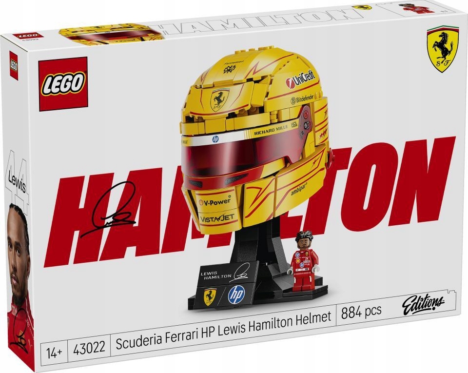 43022 Lego Edice Helma Lewise Hamiltona Scuderia Ferrari Hp