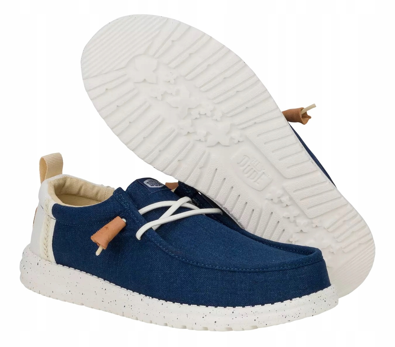 Hey Dude Wally Summer Linen 43086-4UA mokasíny pánské letní polobotky M10 43