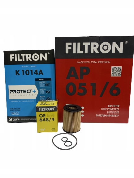 Sada 3 Filtrů Filtron Opel Astra H III 1.7 Cdti