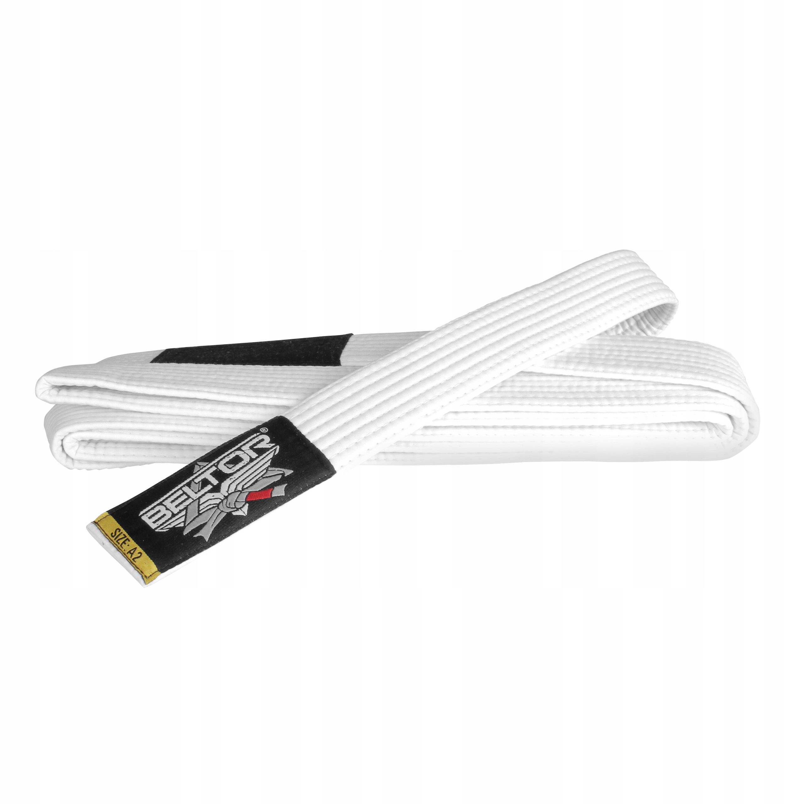 BELTOR PAS DO KIMONA BJJ GI WHITE / BIAŁY A3 KIMONO WYTRZYMAŁY 305 CM