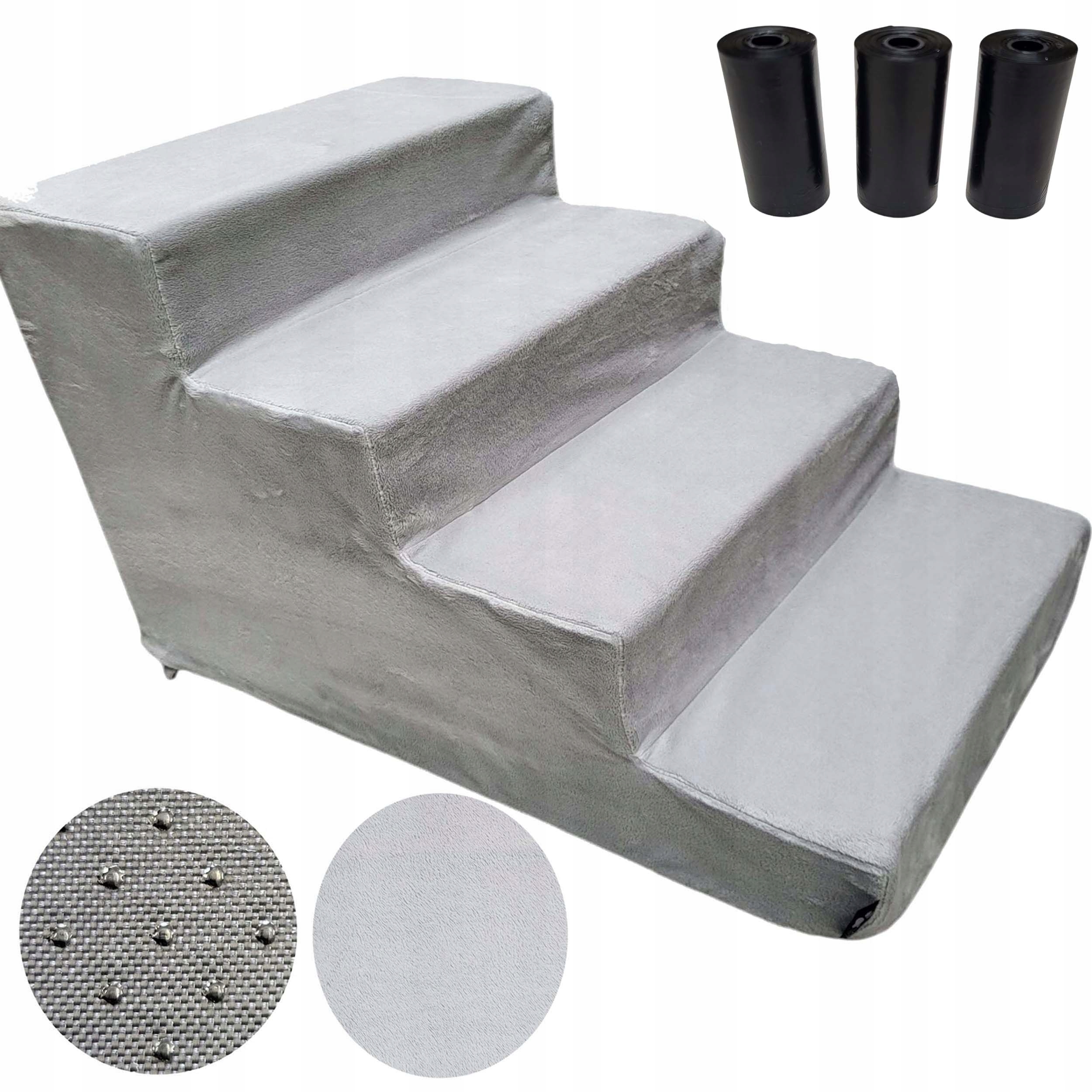Schody schody pro psa 4 Stupně 40 cm Stabilní rampa plošina