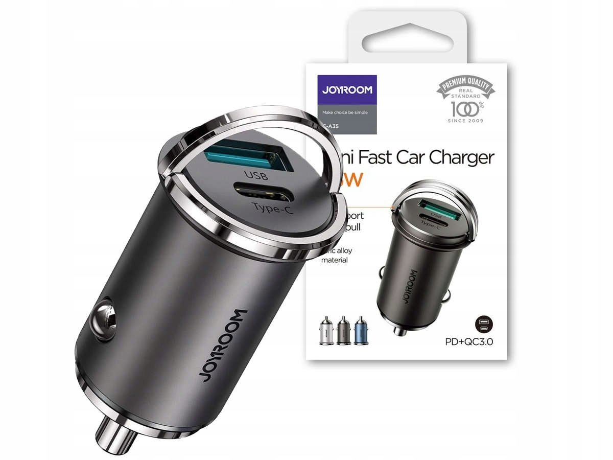 

Joyroom Szybka Ładowarka Samochodowa Type-c Usb
