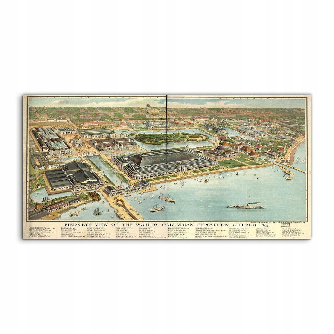 

Obraz akrylowy 120x60 nowoczesny Kolumbia Vintage