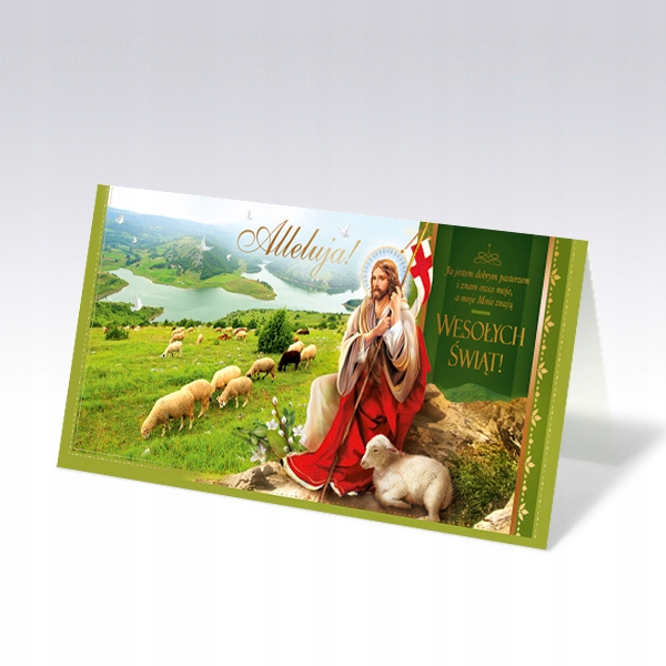 KARNET KARTKA ŚWIĄTECZNA WIELKANOC + KOPERTA 1 szt EAN (GTIN) 5900779710344