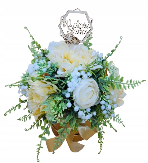 Květinový svatební box