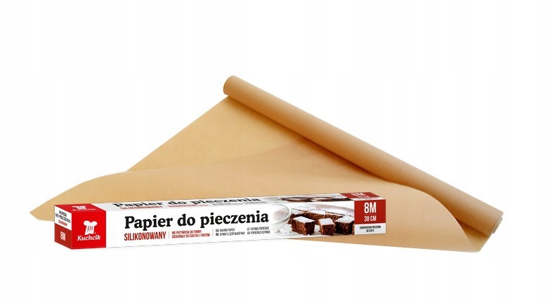 

Papier do pieczenia szeroki silikonowany 8 M