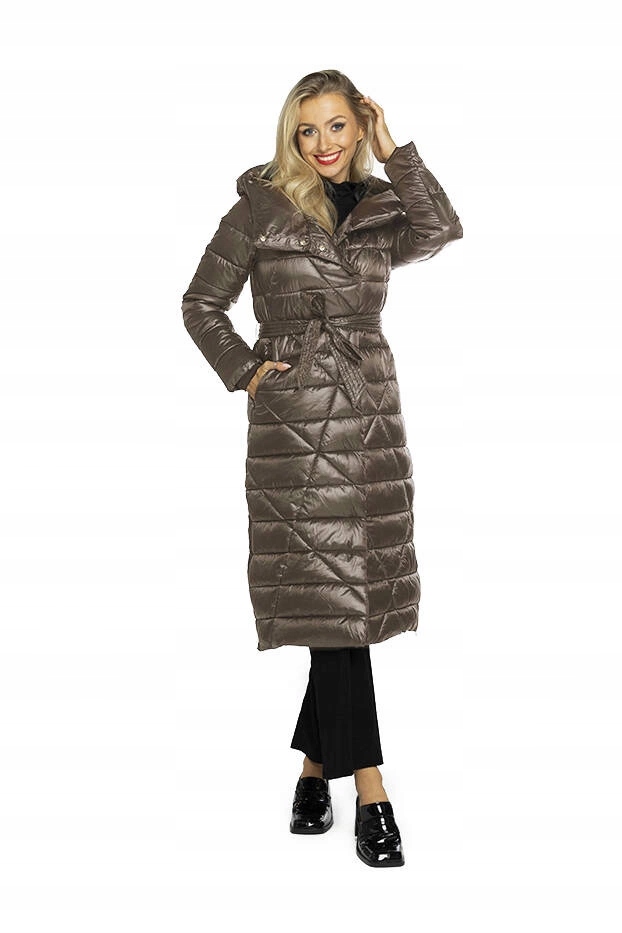 Bunda S Páskem A Kapucí J9069B Camel 50