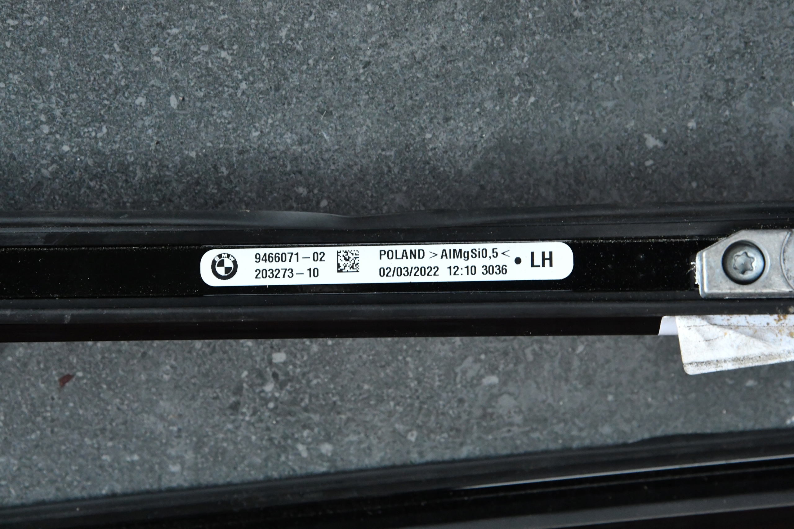 Dachreling dach BMW X1 U11 M-Paket schwarze