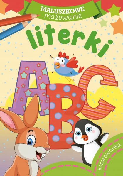 MALUSZKOWE MALOWANIE KOLOROWANKA + NAUKA ZABAWA Język publikacji polski