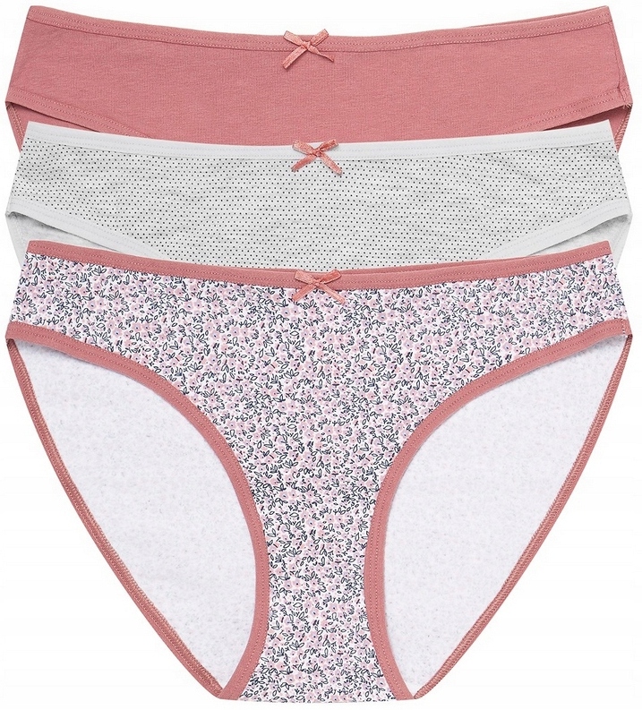 HENDERSON FIGI MAJTKI DAMSKIE MI-MI 2x3-PAK MIX M Materiał dominujący bawełna