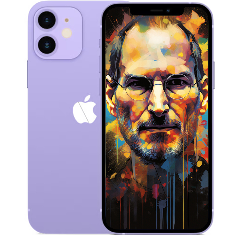 【松53】Apple iPhone 12mini 64G ネイビー Apple iPhone 12 Mini 64GB Blue 5G - Smartfony i telefony