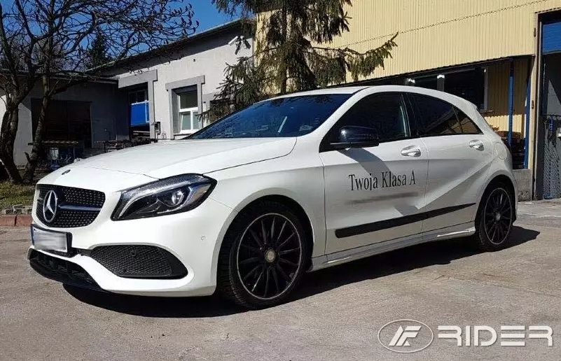 Mercedes A-trieda, bočné lišty