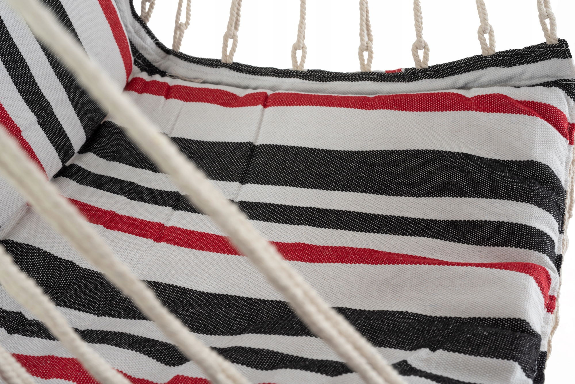 KRZESŁO BRAZYLIJSKIE FOTEL WISZĄCY HUŚTAWKA HAMAK Obciążenie maksymalne 90 kg