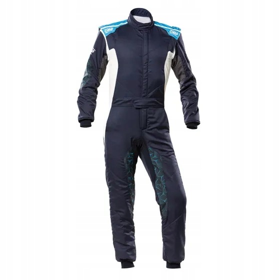 Kombinéza Omp Tecinca Hybrid Fia 8856-2018 modro-granátová veľ 52