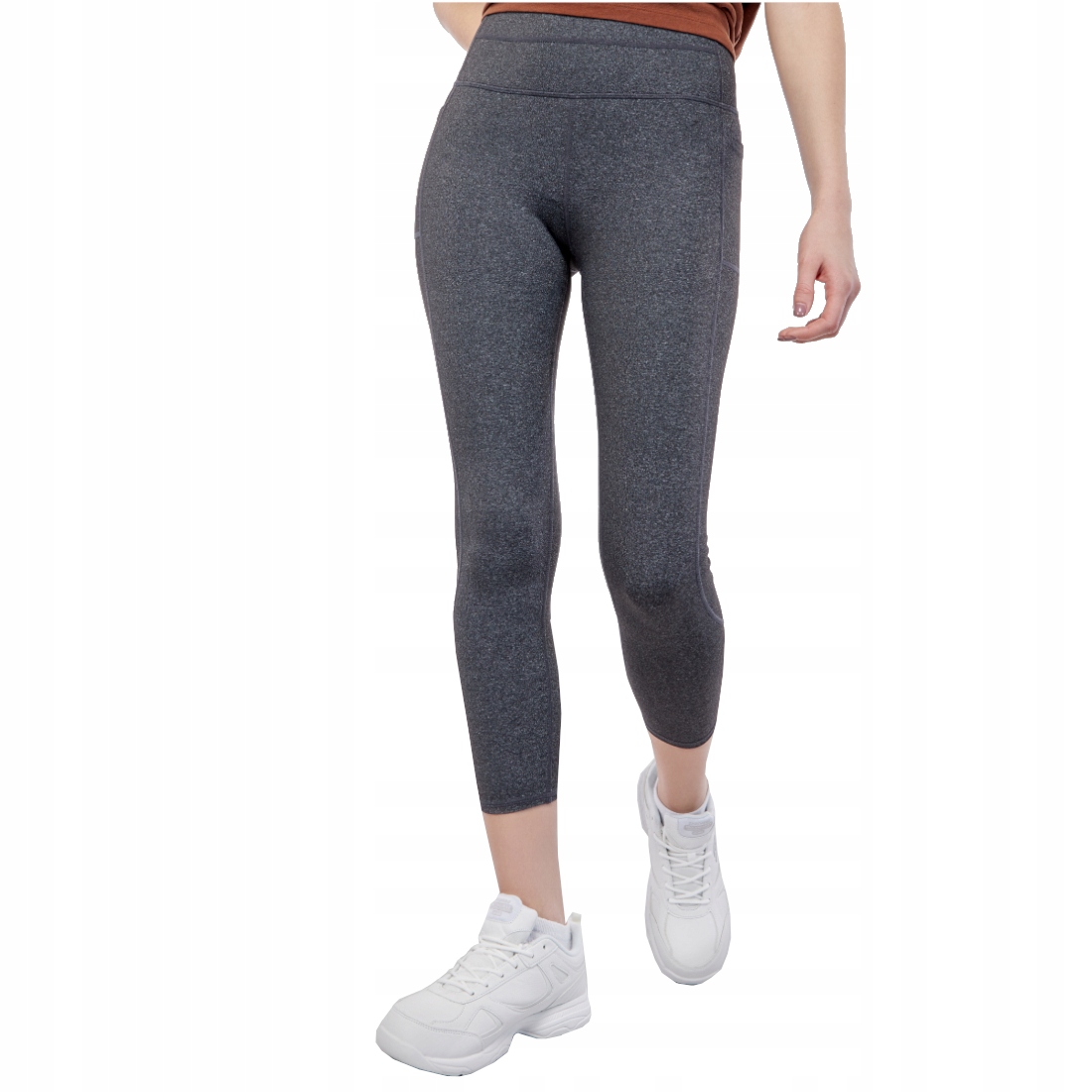 Skechers Go Walk High Waisted 7/8 Legging [M] Dámské legíny Nylon Šedá