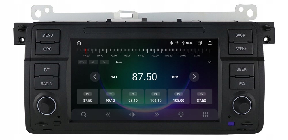 RADIO 2DIN ANDROID BMW E46 6/128GB DSP CARPLAY LTE Marka Marsdev