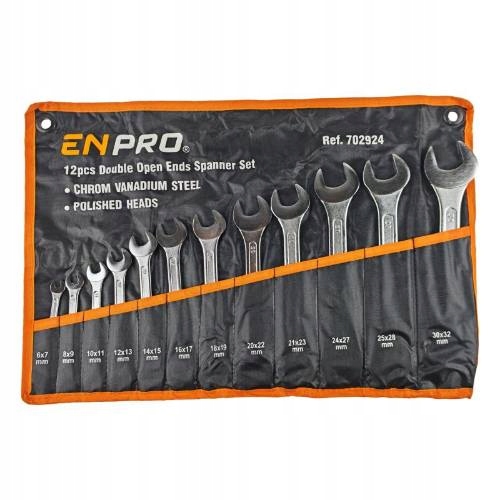 Klíče otevřené oboustranné 12 ks, 6 32 mm, Enpro