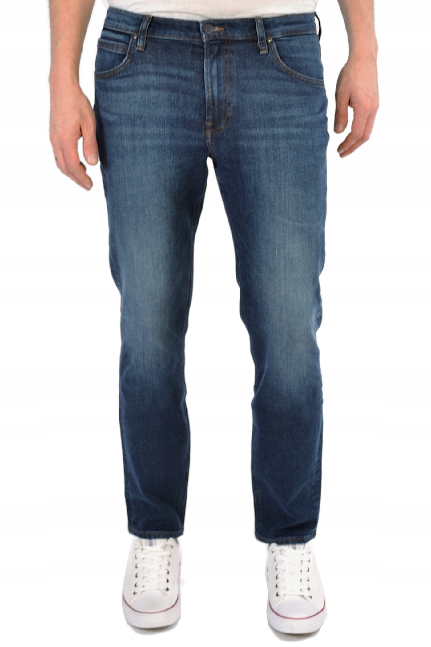 LEE AUSTIN REGULAR TAPERED JEANSY MĘSKIE W36 L32 Rozmiar 36/32