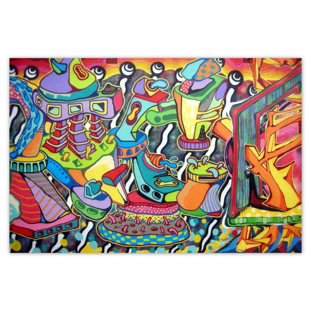 

Plakaty 60x40 Graffiti Sztuka uliczna