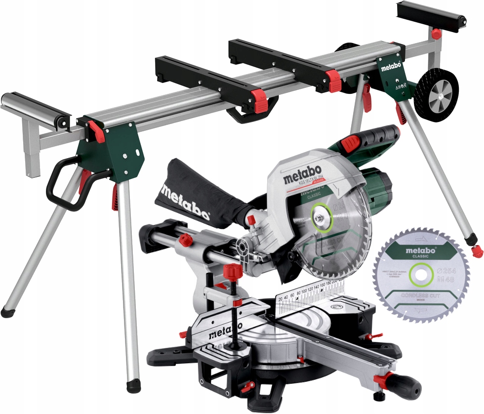 Piła Ukośnica Kapówka Pilarka Metabo Kgs 18 Ltx Bl 254 18V Stół Ksu 401