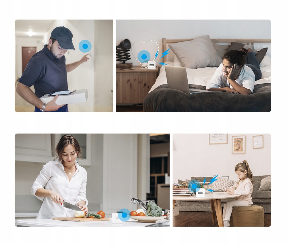 SONOFF Bramka Zigbee 3.0 Pro Inteligentny dom Waga produktu z opakowaniem jednostkowym 0.062 kg