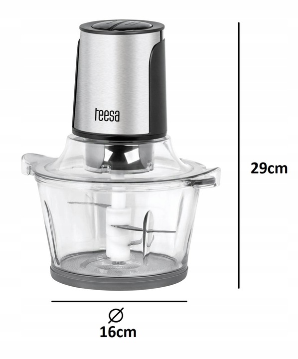 Rozdrabniacz Teesa TSA3227 400 W Liczba poziomów prędkości 2