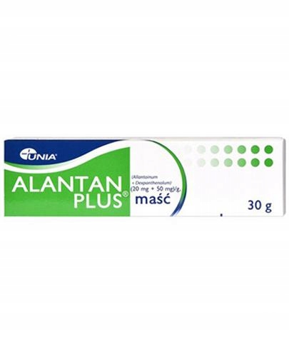 ALANTAN PLUS Maść 30 g na odparzenia