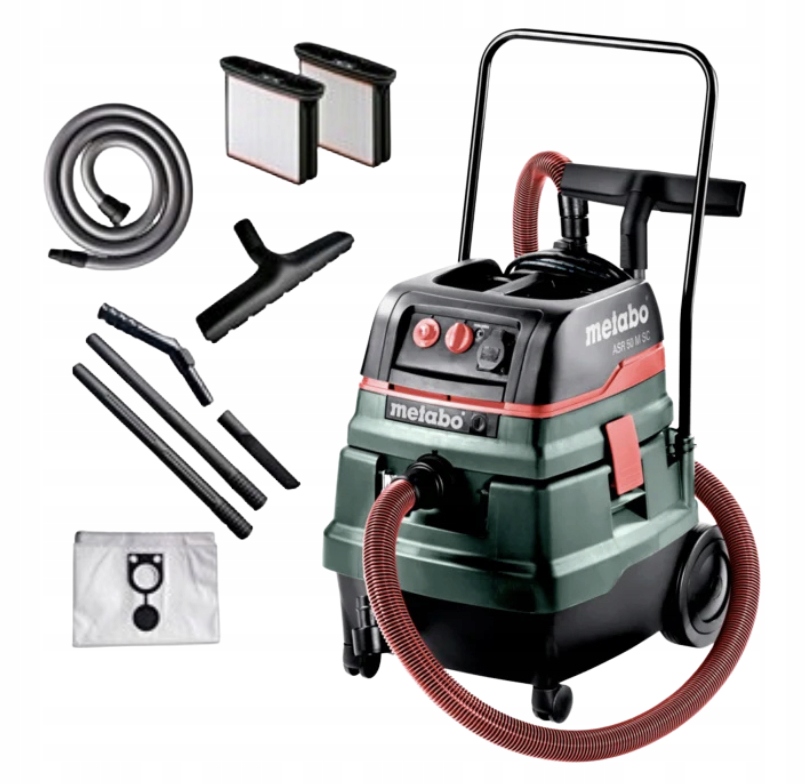 Odkurzacz przemysłowy Asr 50 L Sc 1400W Metabo 602034000