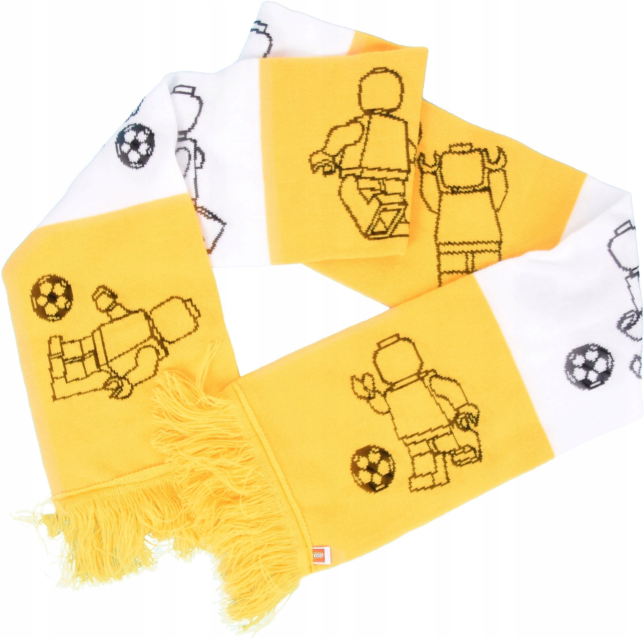 Lego Vip Zimowy Szalik Szal Motyw Figurka Piłkarz Piłka Nożna