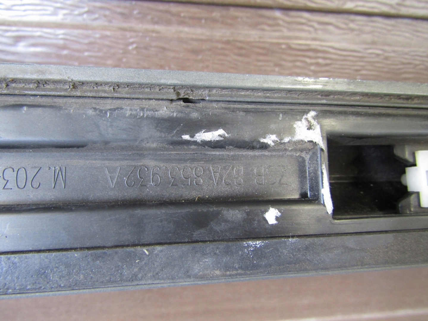 молдинг порога правая Audi A1 s 82A 17- S1