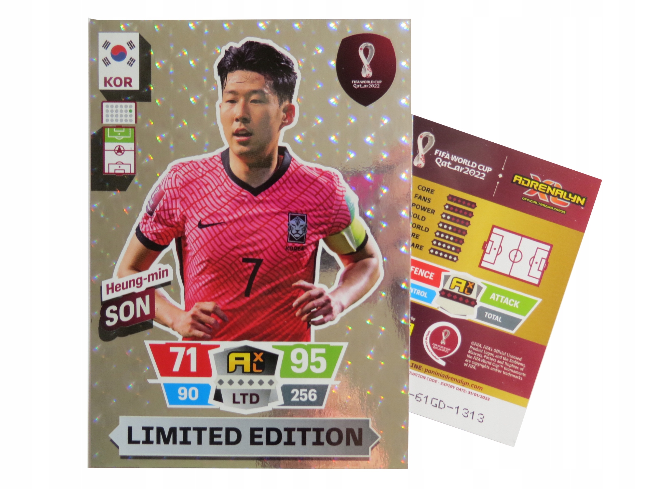 Panini Qatar 2022 Duża Karta Limited XXL Son