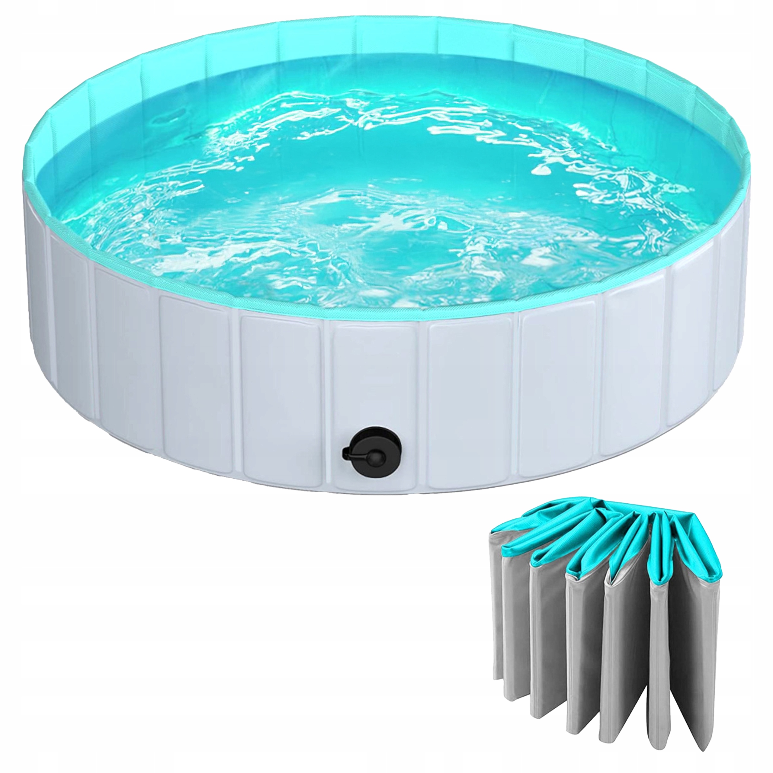 Levně Bazén pro psa Skládací Brouzdaliště pro děti Zahradní bazén pro zvířata XXL