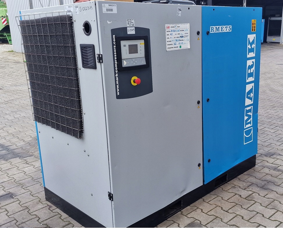 Sprężarka śrubowa Kompresor MARK RME 75 Atlas Copco 75KW 12,28m³ S002312