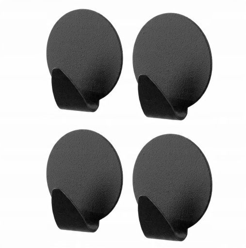 

Wieszak Samoprzylepny Okrągły Black 4 Szt 25125