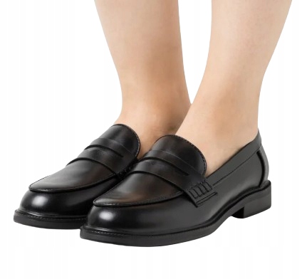 Only Černé Dámské Mokasíny Z Hladké Eko Kůže 40 T_a