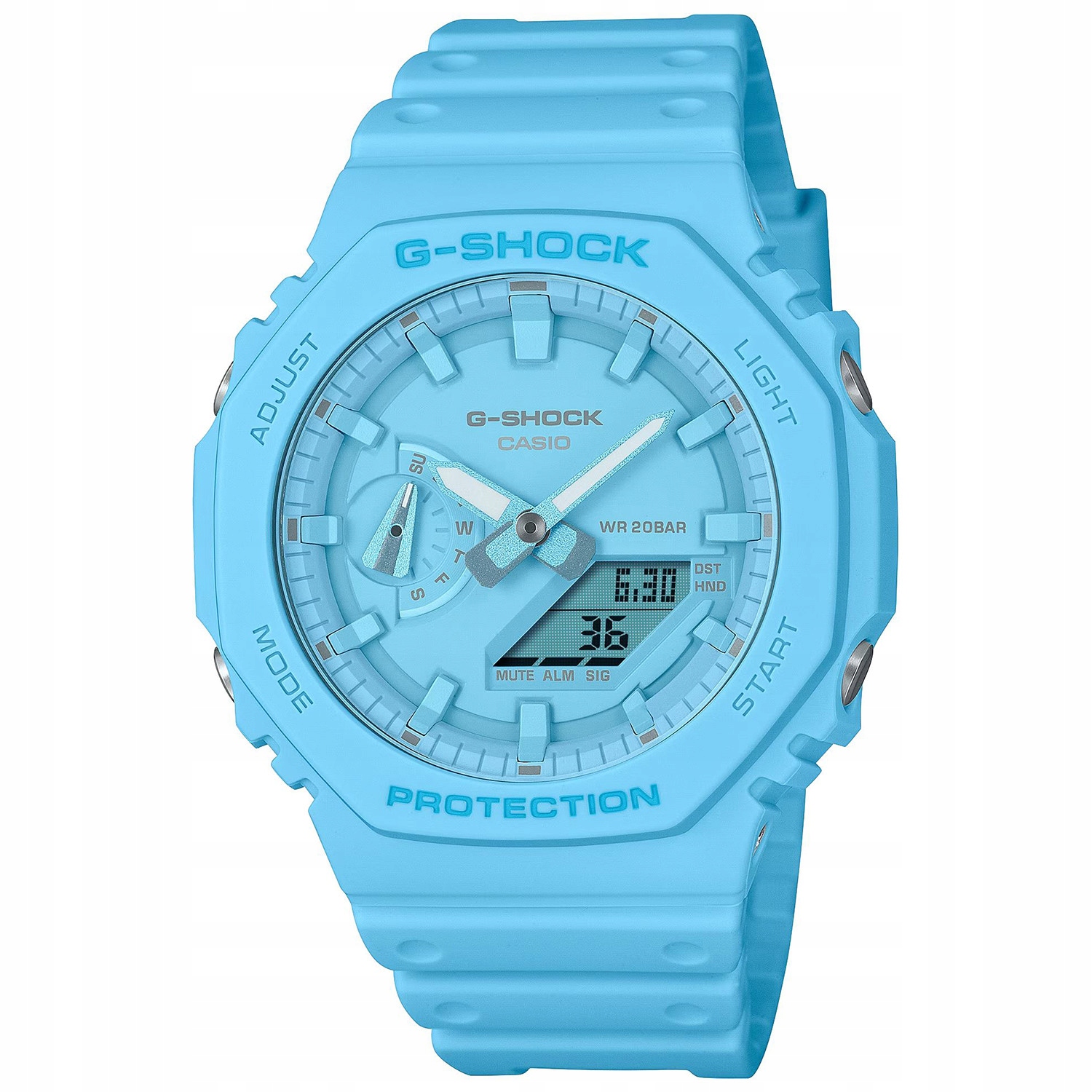 Hodinky Casio G-Shock GA-2100-2A2ER 20BAR