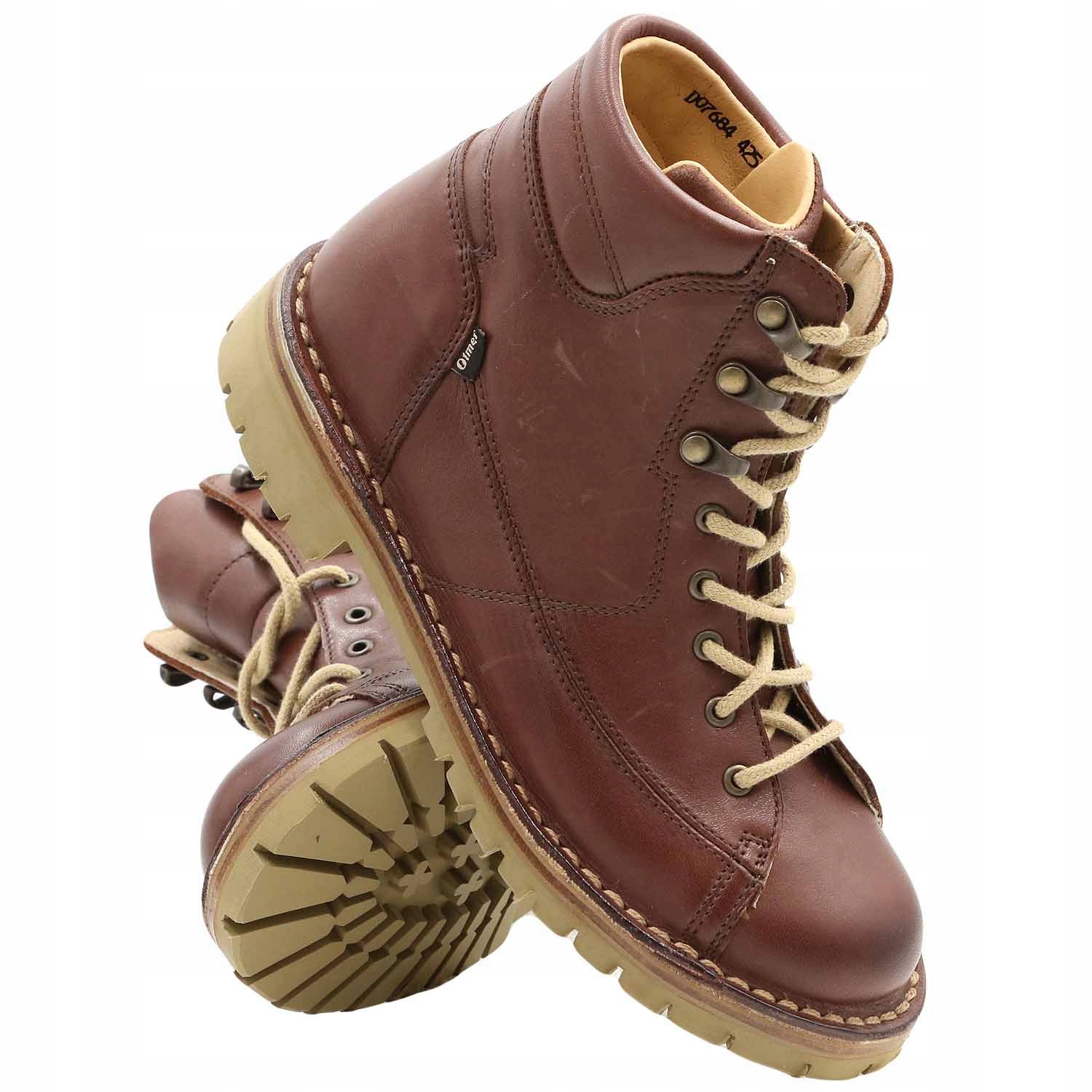 Zimní obuv Otmęt pro mládež celokožené boty OT-425 euro obuv