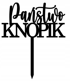 

Topper Napis Na Tort Weselny Panstwo Nazwisko czar