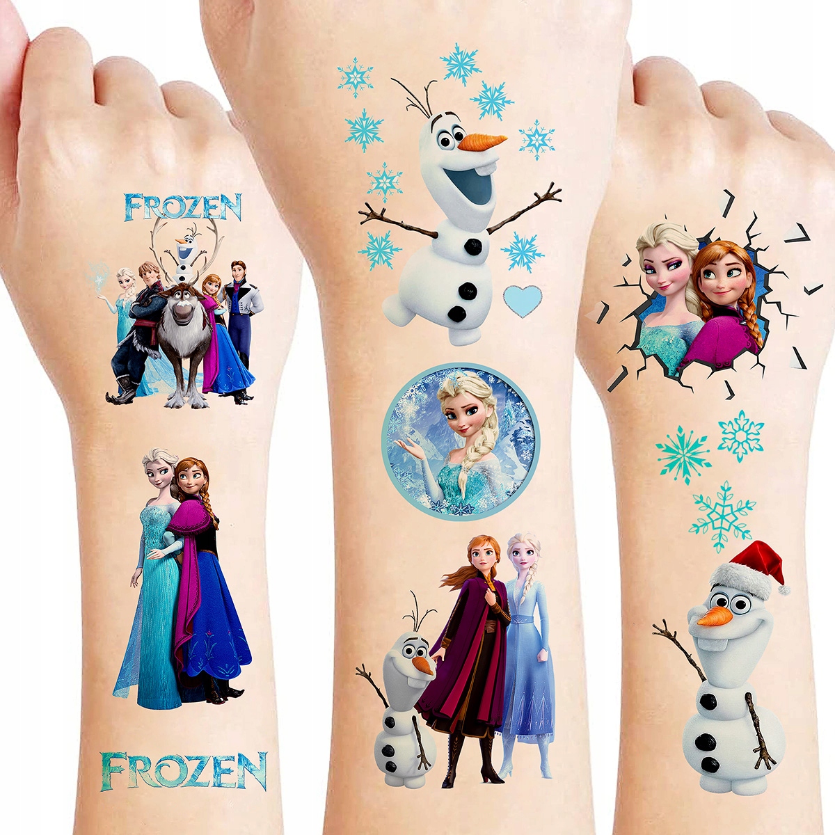

Tatuaże Tymczasowe Frozen Kraina Lodu Jakość