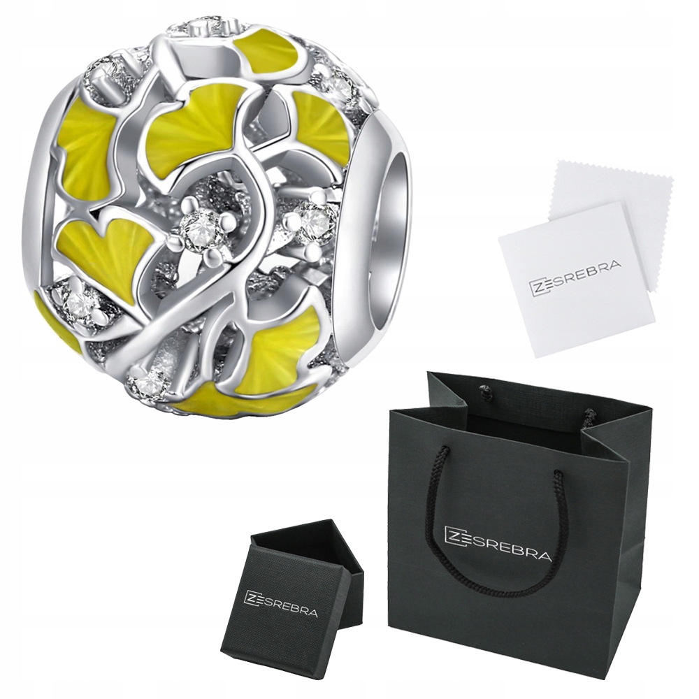 

Charms Rośliny do Pandora srebro 925 koralik