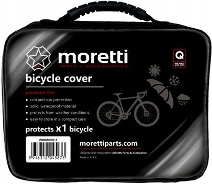 

Pokrowiec Rowerowy Moretti na 1 rower Wodoodporny