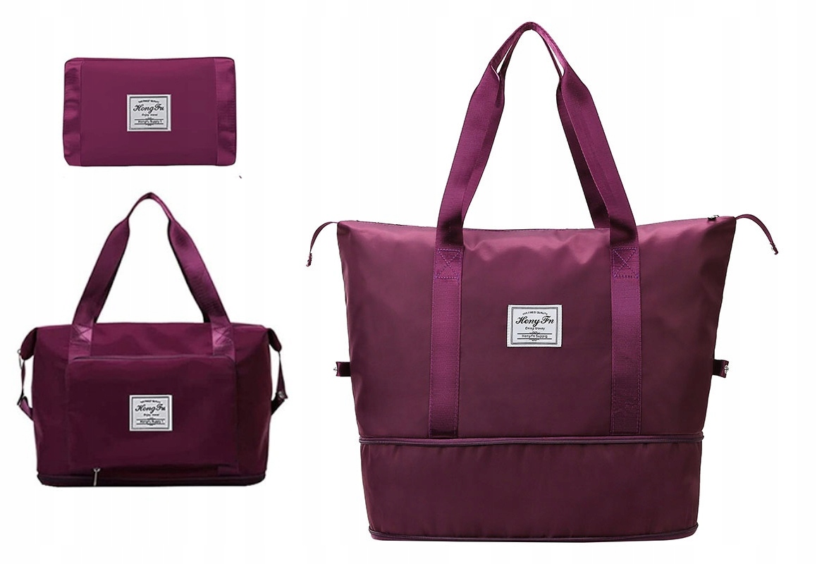 БОЛЬШАЯ СПОРТИВНАЯ ДОРОЖНАЯ СКЛАДНАЯ ВОДОНЕПРОНИЦАЕМАЯ СУМКА