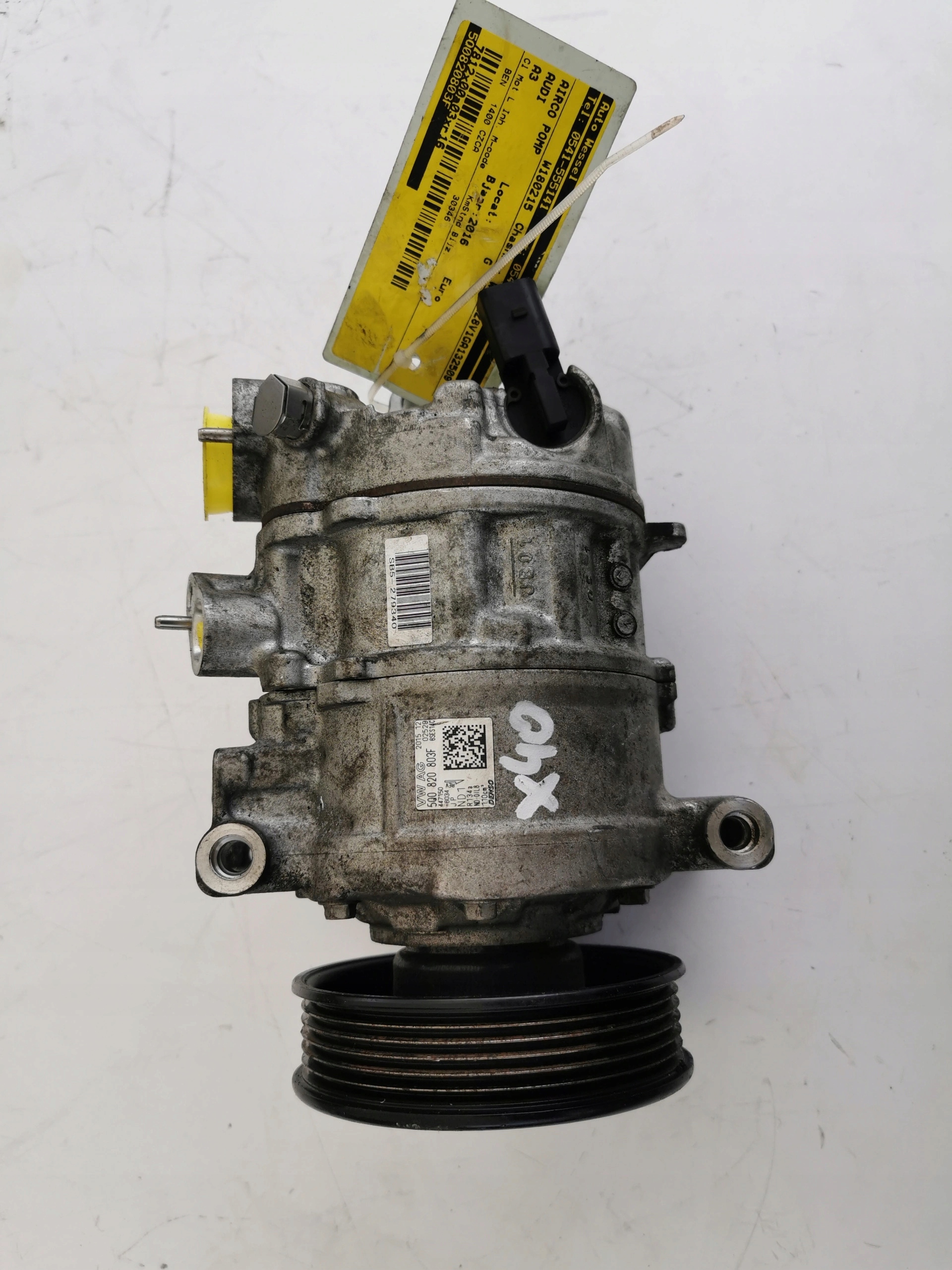 AUDI A3 1.4B 5Q0820803F 447150-6034 compressor; KLIM