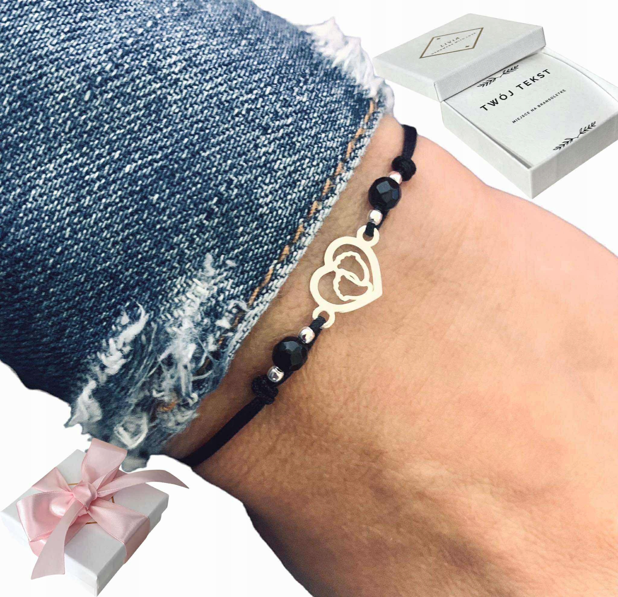 Czy zostaniesz moją chrzestną, dla chrzetsnej bransoletka Stópki